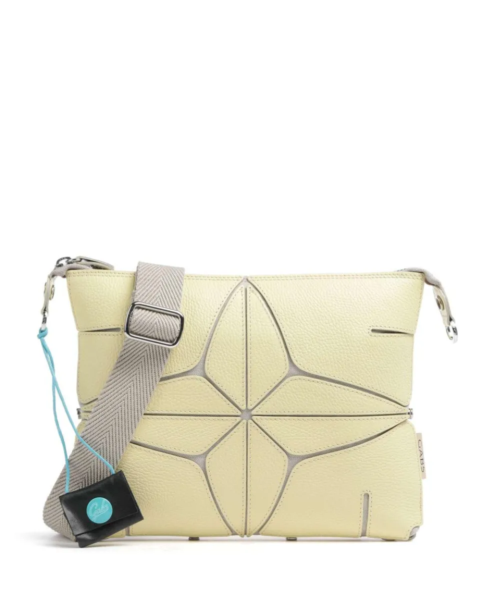 Lily M Umhängetasche genarbtes Kalbsleder gelb