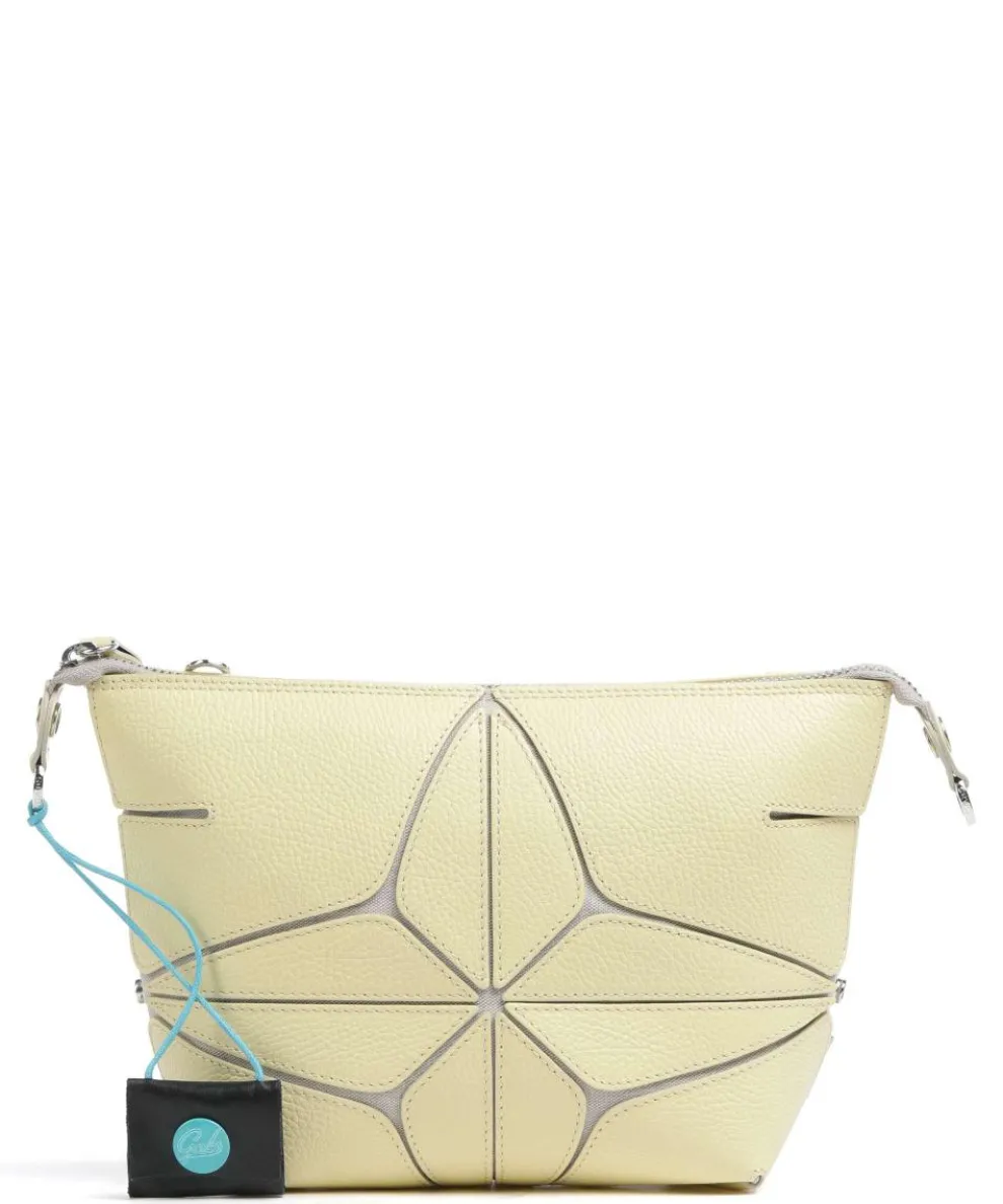 Lily M Umhängetasche genarbtes Kalbsleder gelb