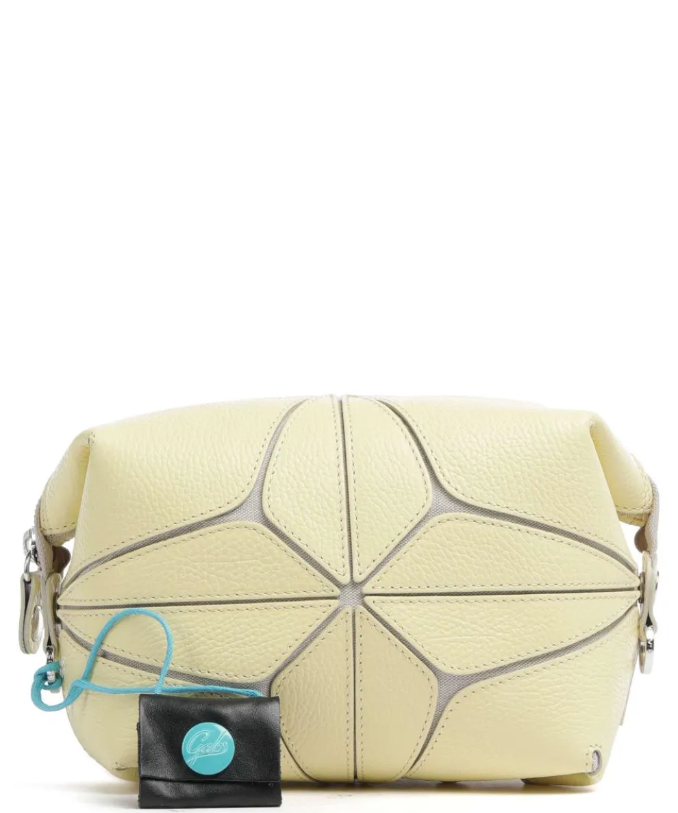 Lily M Umhängetasche genarbtes Kalbsleder gelb