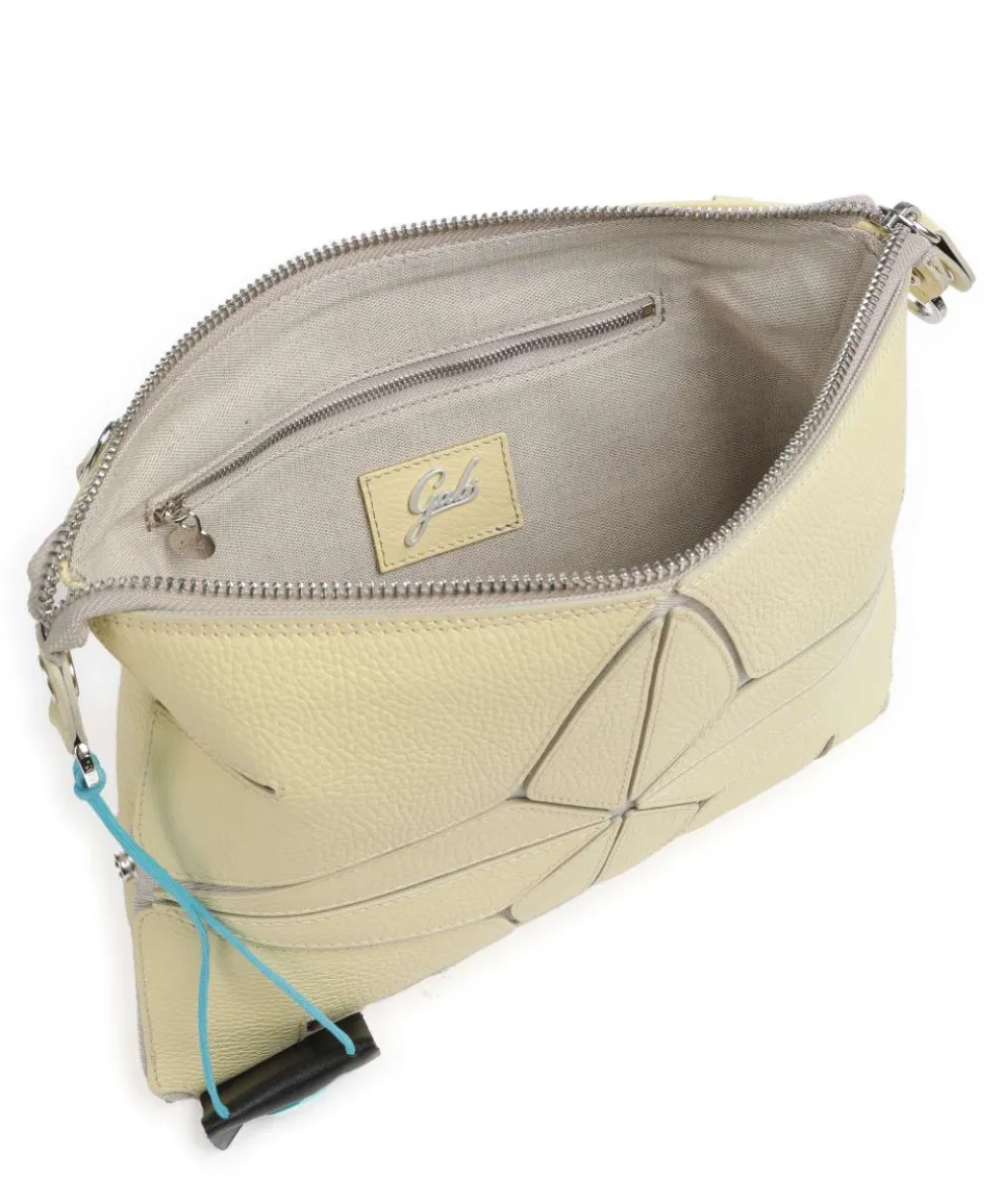 Lily M Umhängetasche genarbtes Kalbsleder gelb