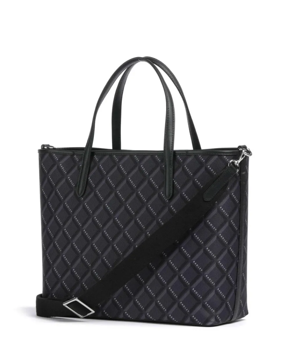 Southwell Gardens Handtasche recyceltes Polyester schwarz