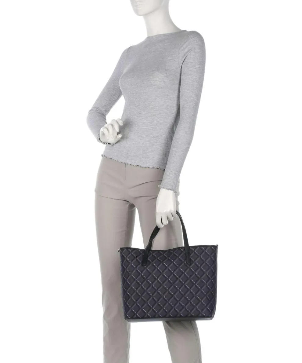 Southwell Gardens Handtasche recyceltes Polyester schwarz