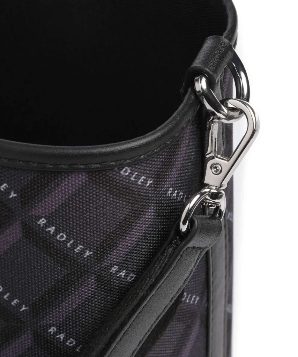 Southwell Gardens Handtasche recyceltes Polyester schwarz