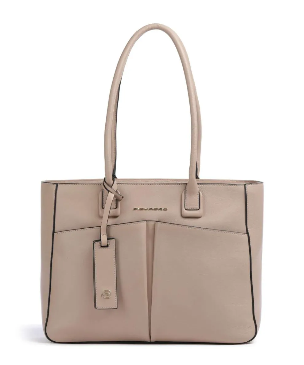 Nevet Shopper 13″ fein genarbtes Rindsleder altrosa