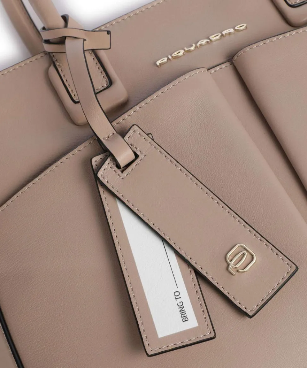 Nevet Shopper 13″ fein genarbtes Rindsleder altrosa