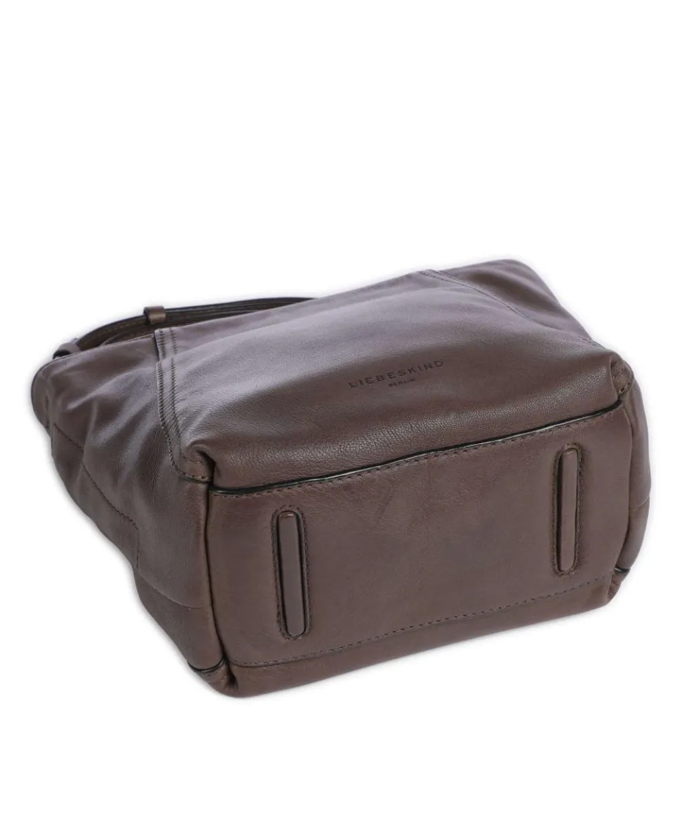 Chudy Sheep Natural S Umhängetasche Schafsleder dunkelbraun