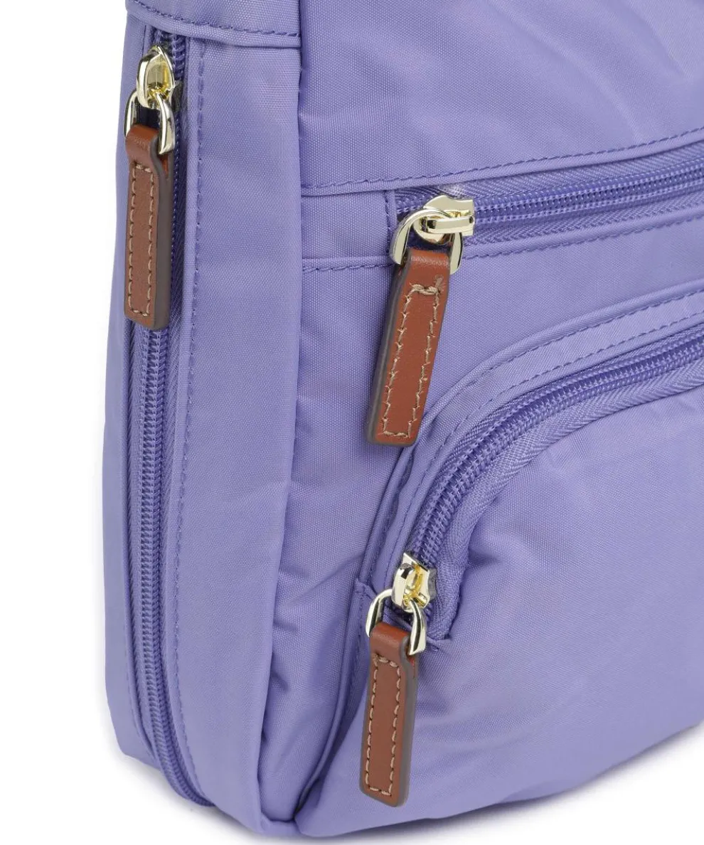 X-Collection Schultertasche recyceltes Nylon violett