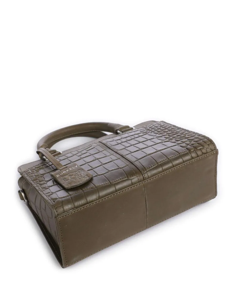 Cool Colbie Handtasche geprägtes Leder olivgrün