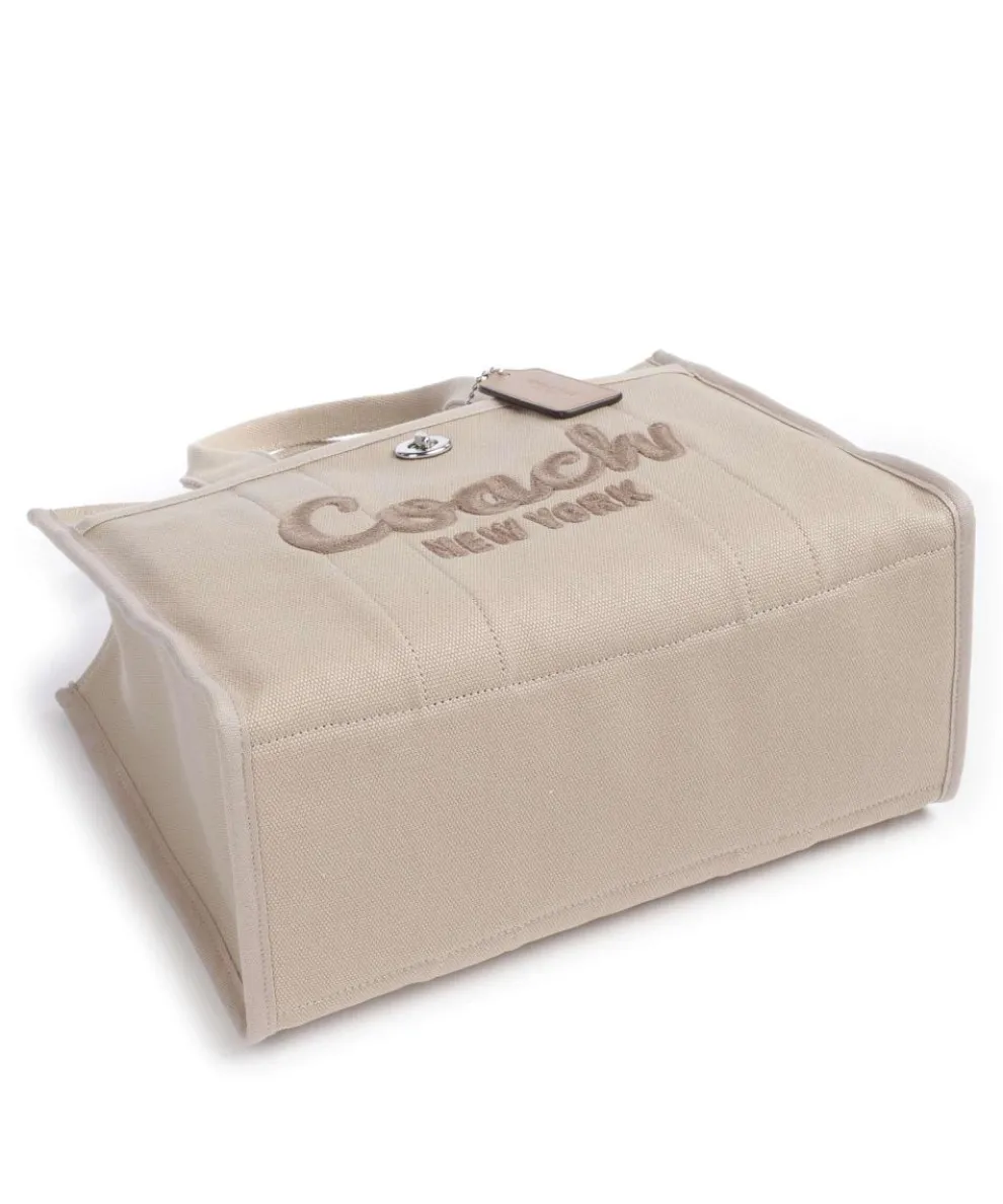 Cargo Handtasche Canvas beige