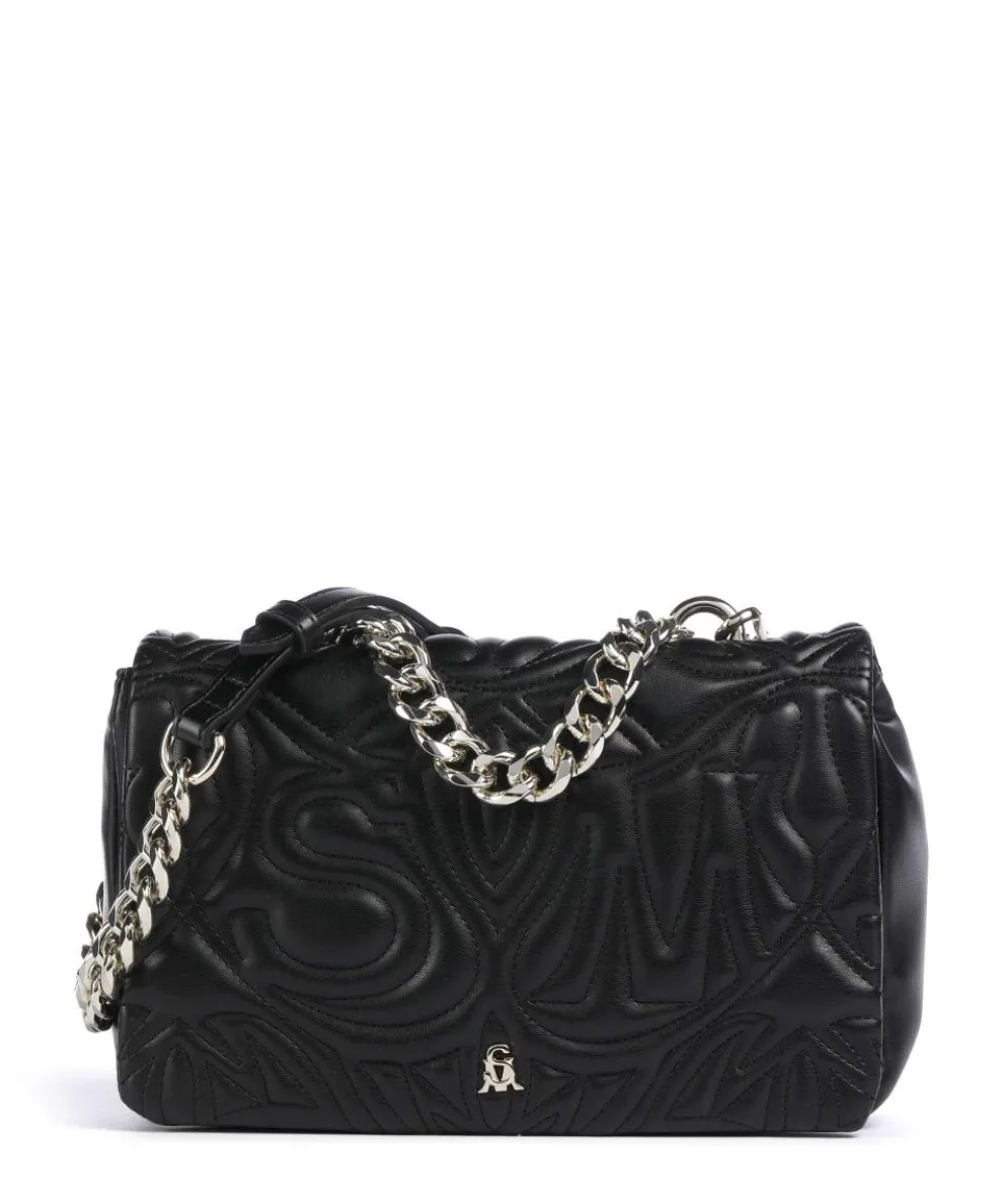 BNOTABLE Umhängetasche Lederimitat schwarz