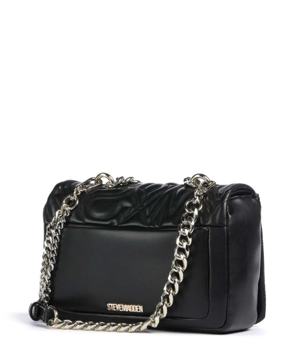 BNOTABLE Umhängetasche Lederimitat schwarz