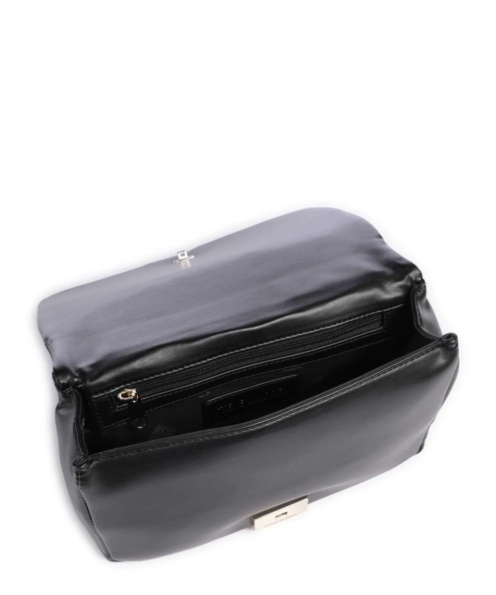 BNOTABLE Umhängetasche Lederimitat schwarz