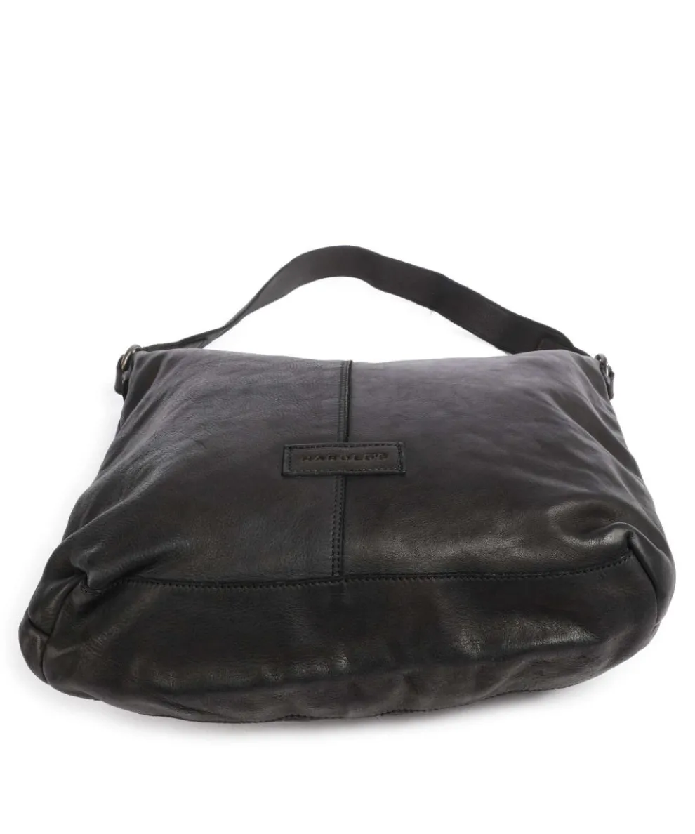 Submarine Beuteltasche genarbtes Rindsleder schwarz