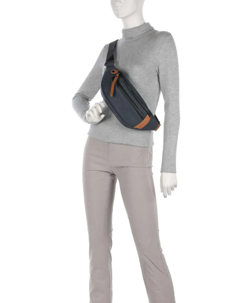 Japan Ichikawa Gürteltasche Canvas dunkelgrau