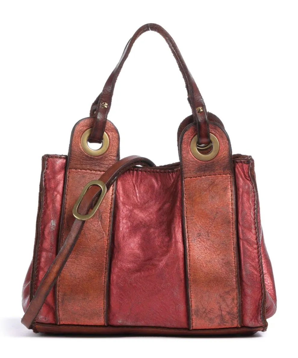 Umhängetasche Rindsleder rot