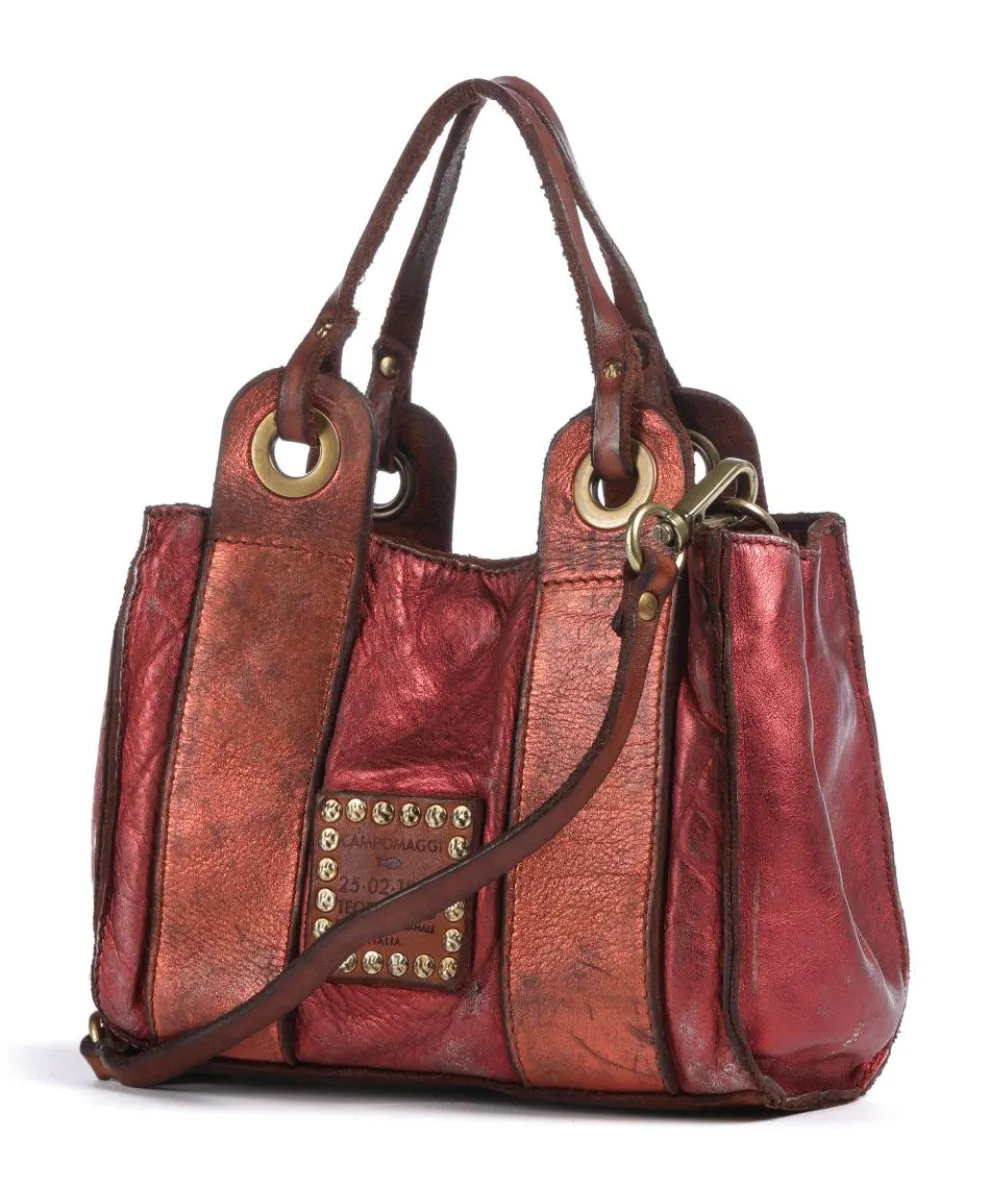 Umhängetasche Rindsleder rot