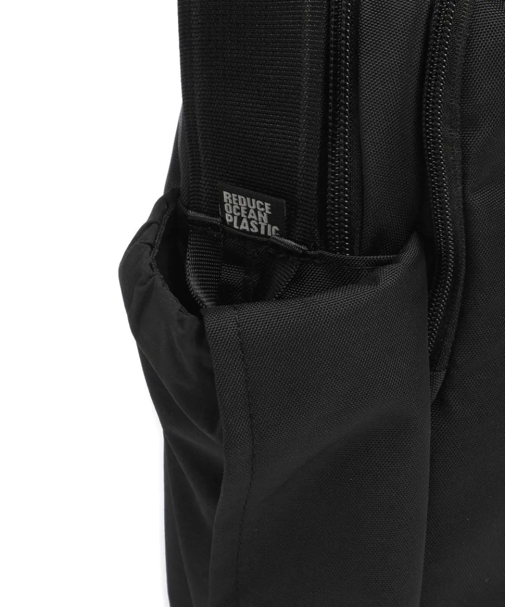 V Tour Umhängetasche recyceltes Polyester schwarz