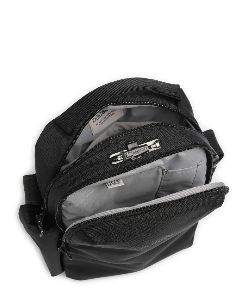 V Tour Umhängetasche recyceltes Polyester schwarz