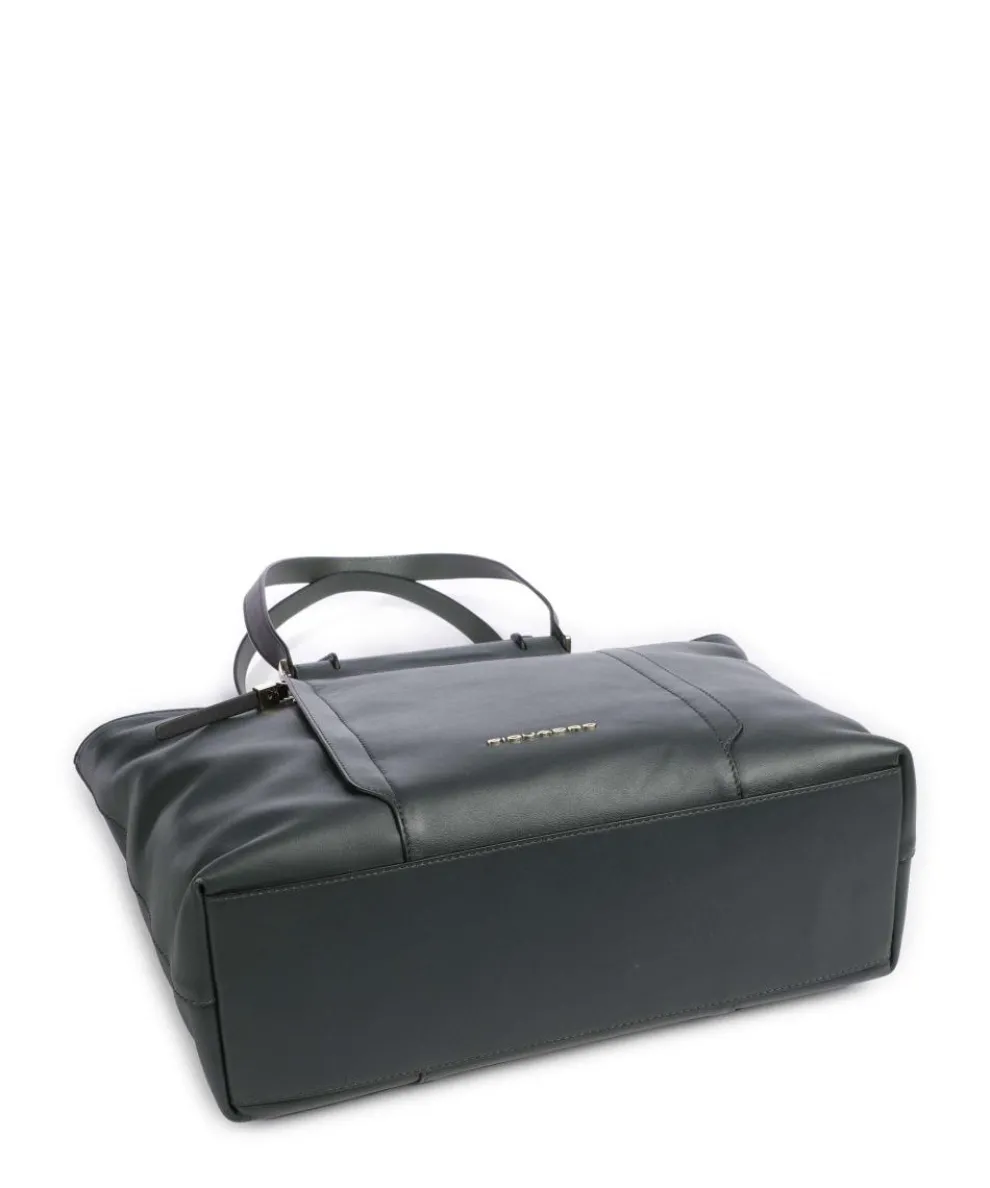 Circle Shopper 15″ fein genarbtes Rindsleder dunkelgrün