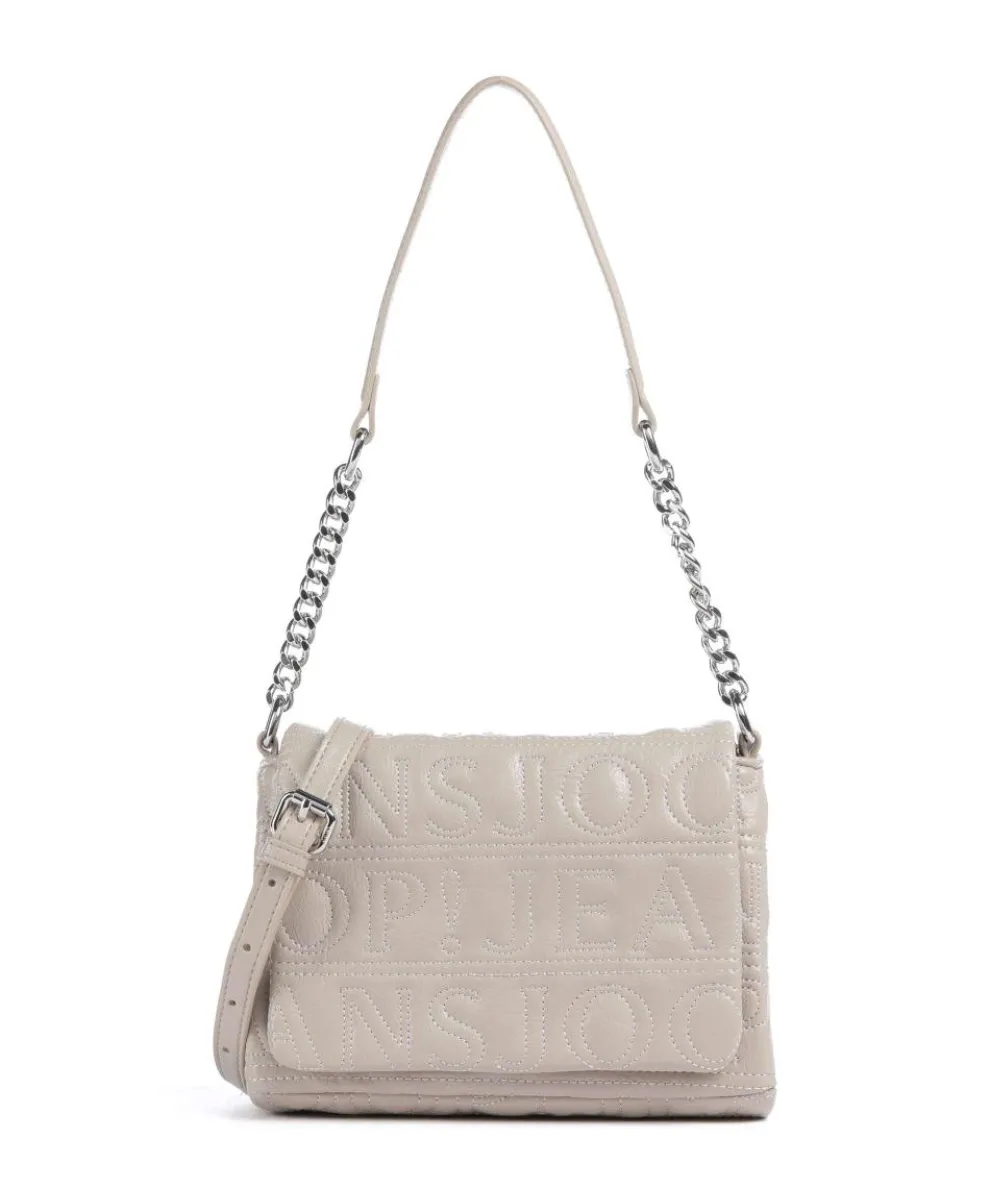 Jeans Iniziale Spiega Solar Schultertasche Lederimitat beige