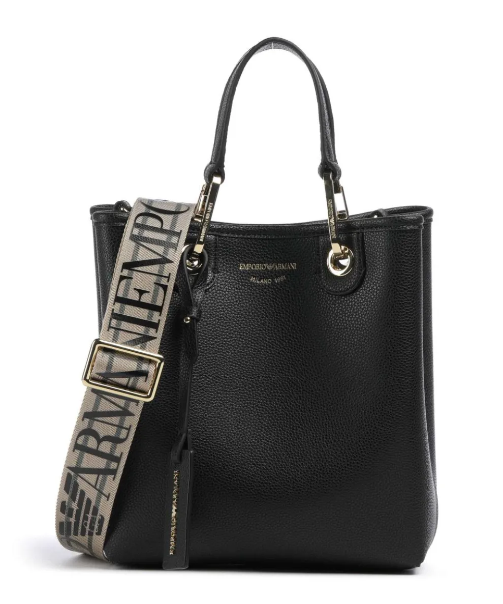 My EA Handtasche Lederimitat schwarz