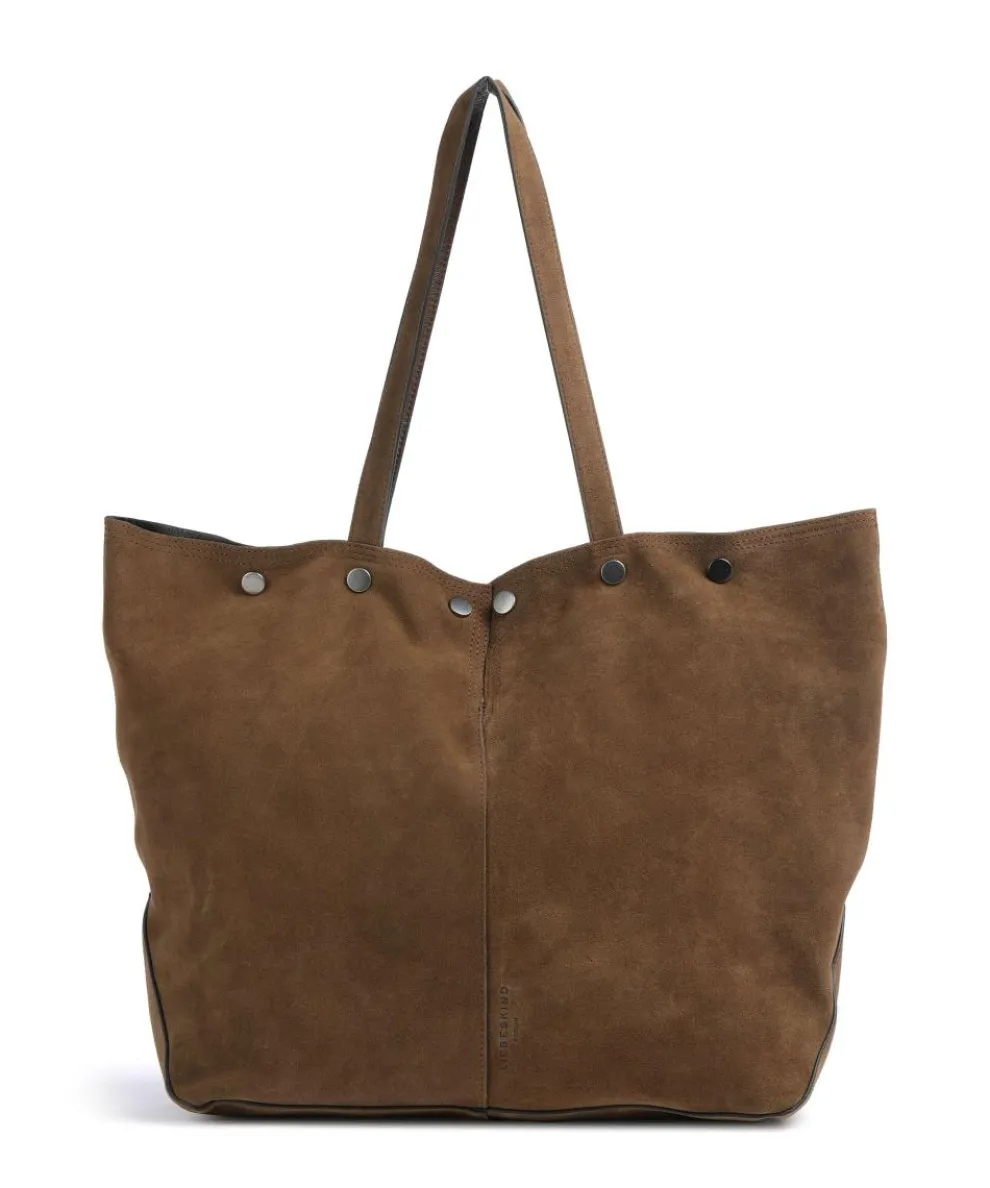 Rive Suede L Shopper aufgerautes Leder mud