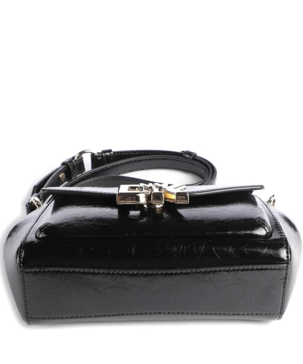 Milano Downtown Umhängetasche Rindsleder schwarz