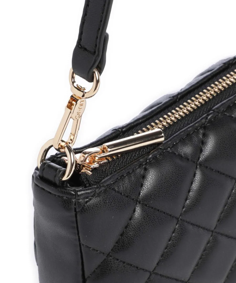 Caliwen Schultertasche Lederimitat schwarz