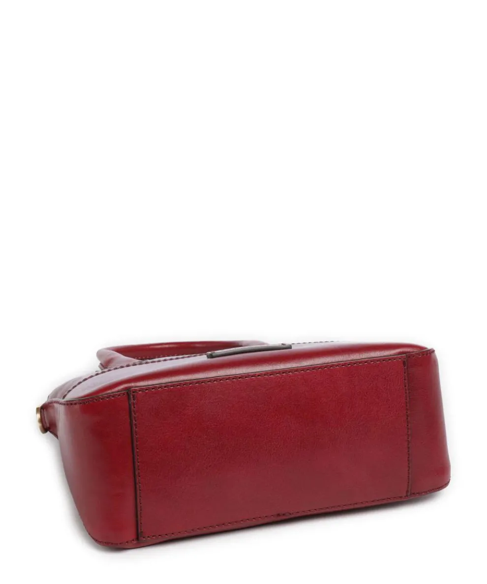 Iolanda Handtasche fein genarbtes Rindsleder dunkelrot