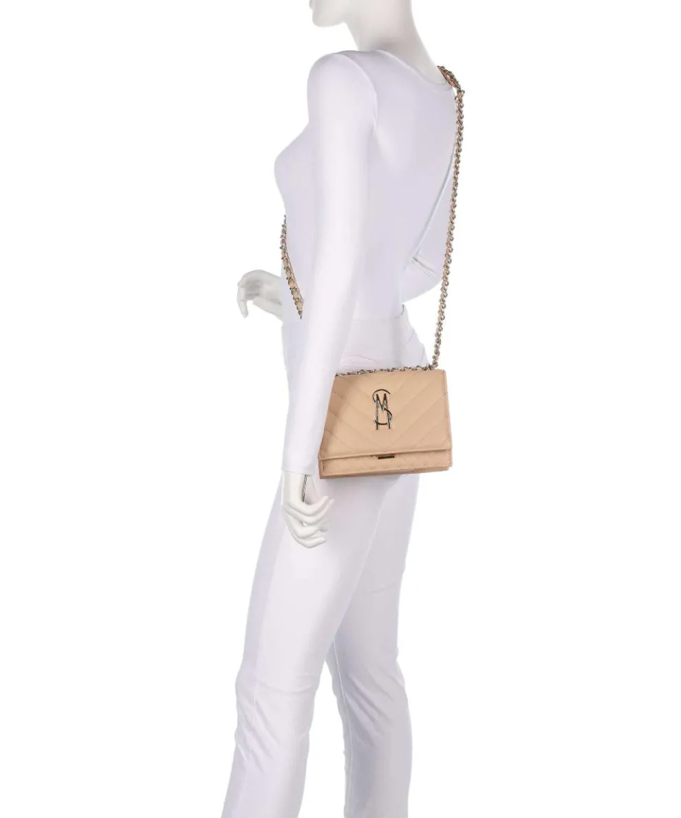 BAMARA Schultertasche Lederimitat beige