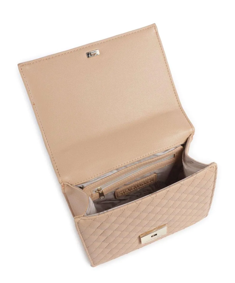 BAMARA Schultertasche Lederimitat beige