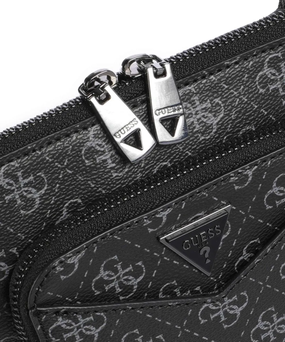 Siena 4G Eco Umhängetasche Lederimitat schwarz