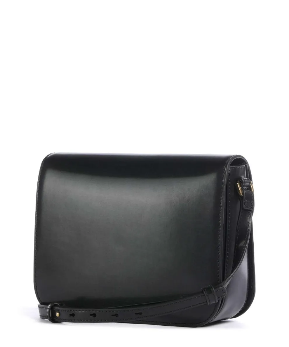 Kkayli Umhängetasche Rindsleder schwarz