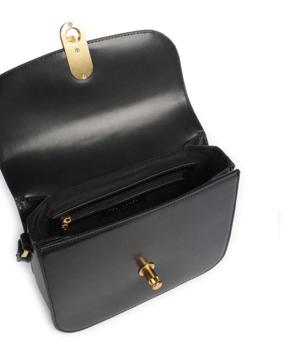 Kkayli Umhängetasche Rindsleder schwarz