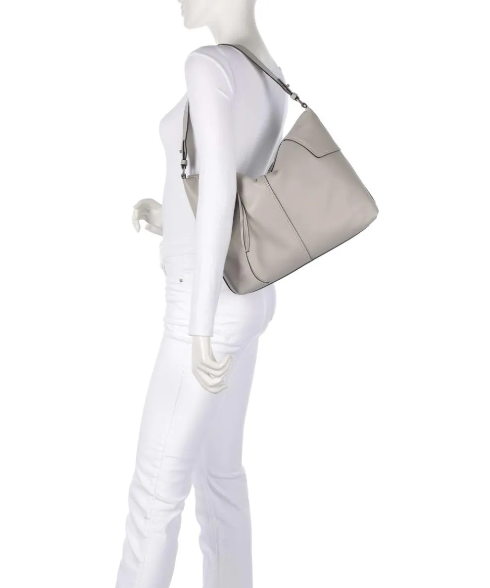 Mila Tokyo Sheep M Beuteltasche Schafsleder grau