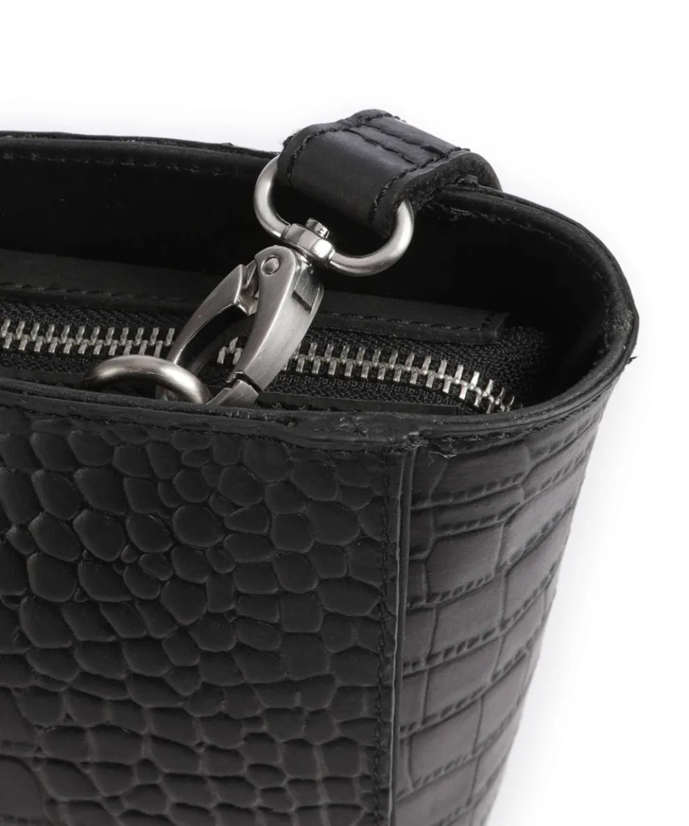 Cool Colbie Shopper 14″ geprägtes Leder schwarz