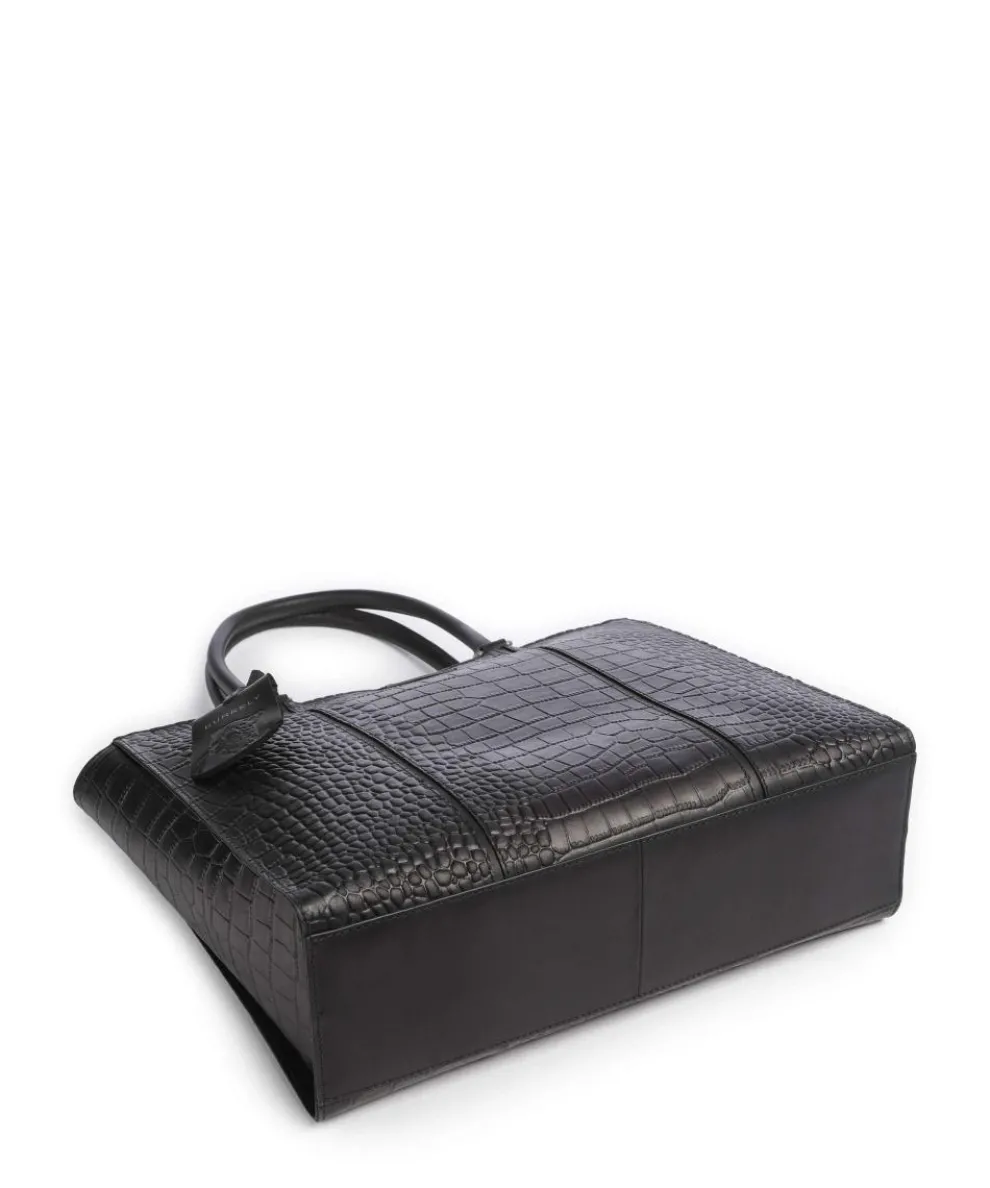 Cool Colbie Shopper 14″ geprägtes Leder schwarz