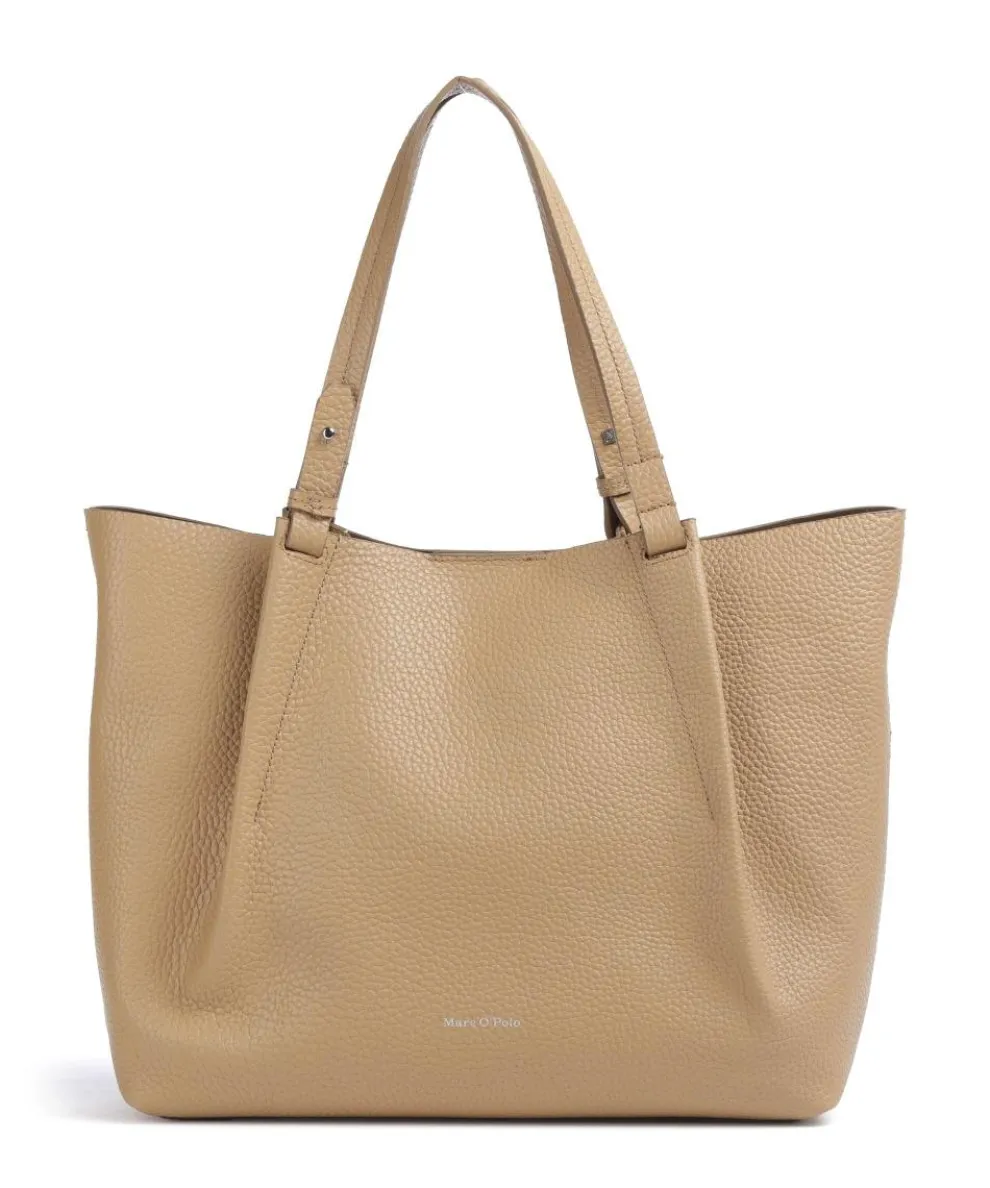 Bellar M Shopper genarbtes Rindsleder beige