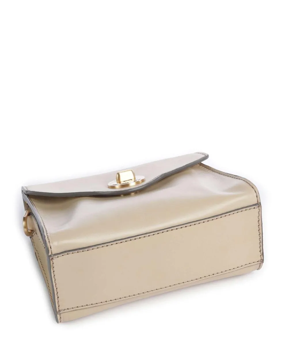 Irene Umhängetasche fein genarbtes Rindsleder beige