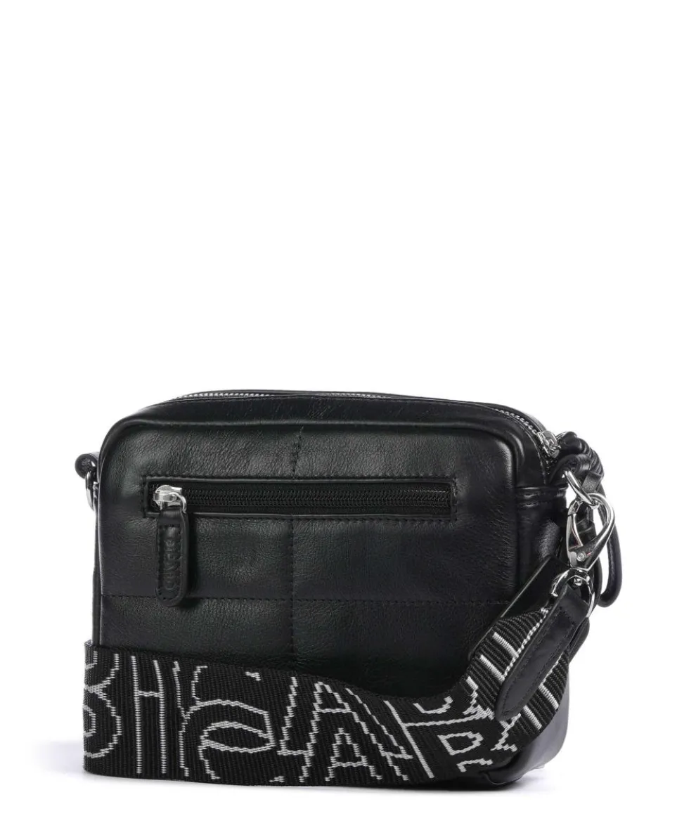 Plaza Umhängetasche weiches Rindsleder schwarz