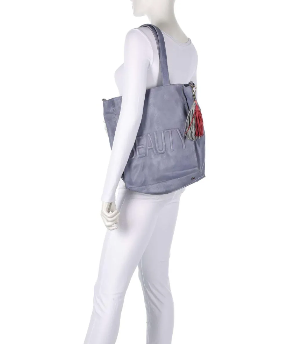 Paoliweg 1 Shopper genarbtes Rindsleder lavendel