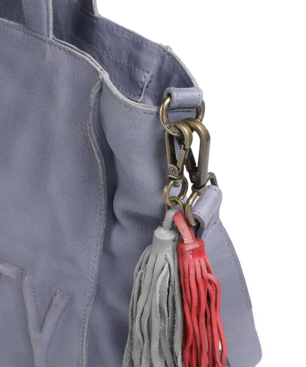 Paoliweg 1 Shopper genarbtes Rindsleder lavendel