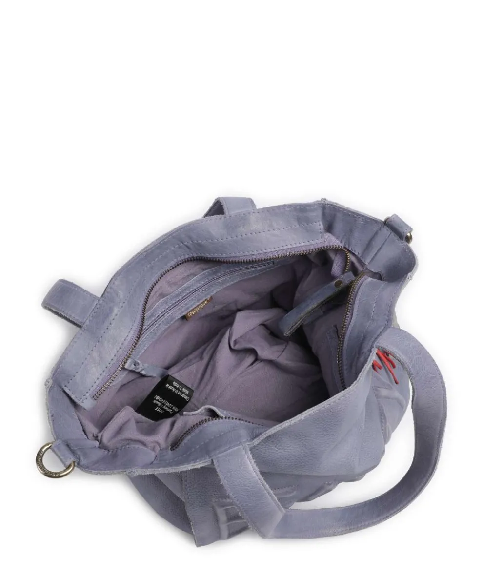 Paoliweg 1 Shopper genarbtes Rindsleder lavendel