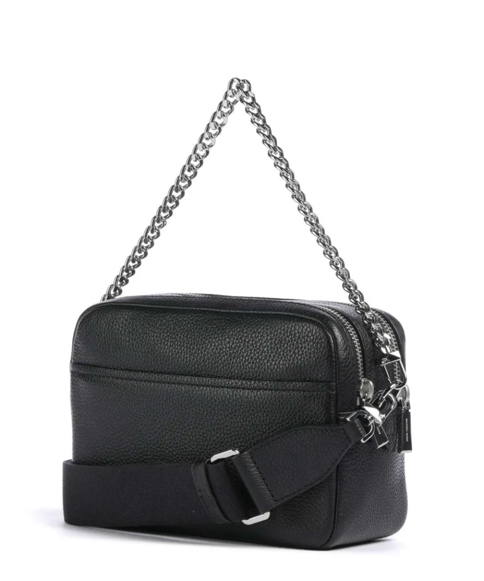 Bryant Medium Umhängetasche genarbtes Rindsleder schwarz