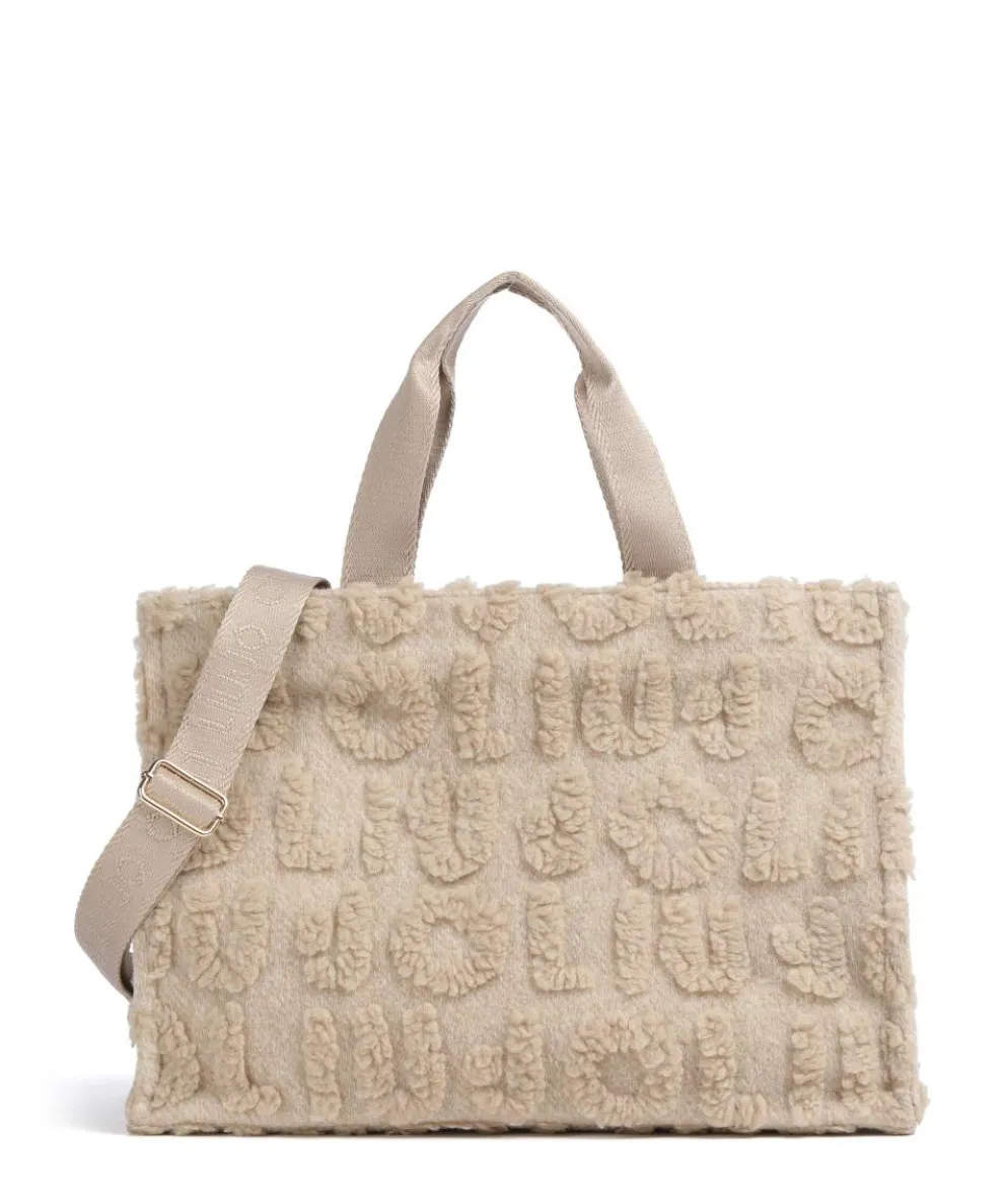 L Shopper Textil natur