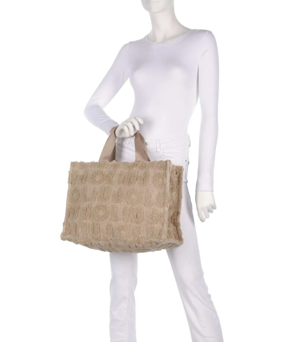 L Shopper Textil natur