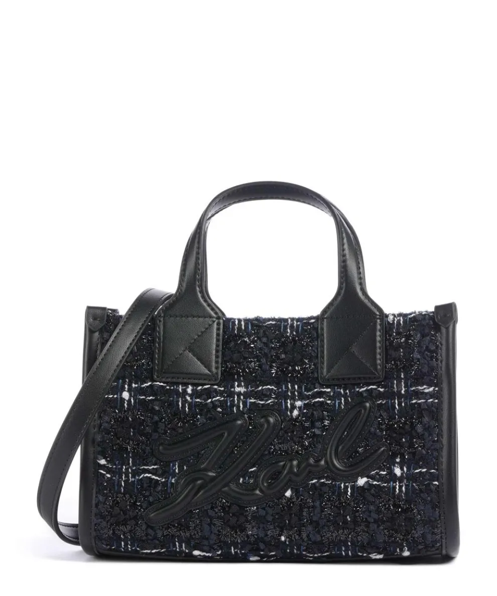 K/Skuare Small Handtasche Textil schwarz