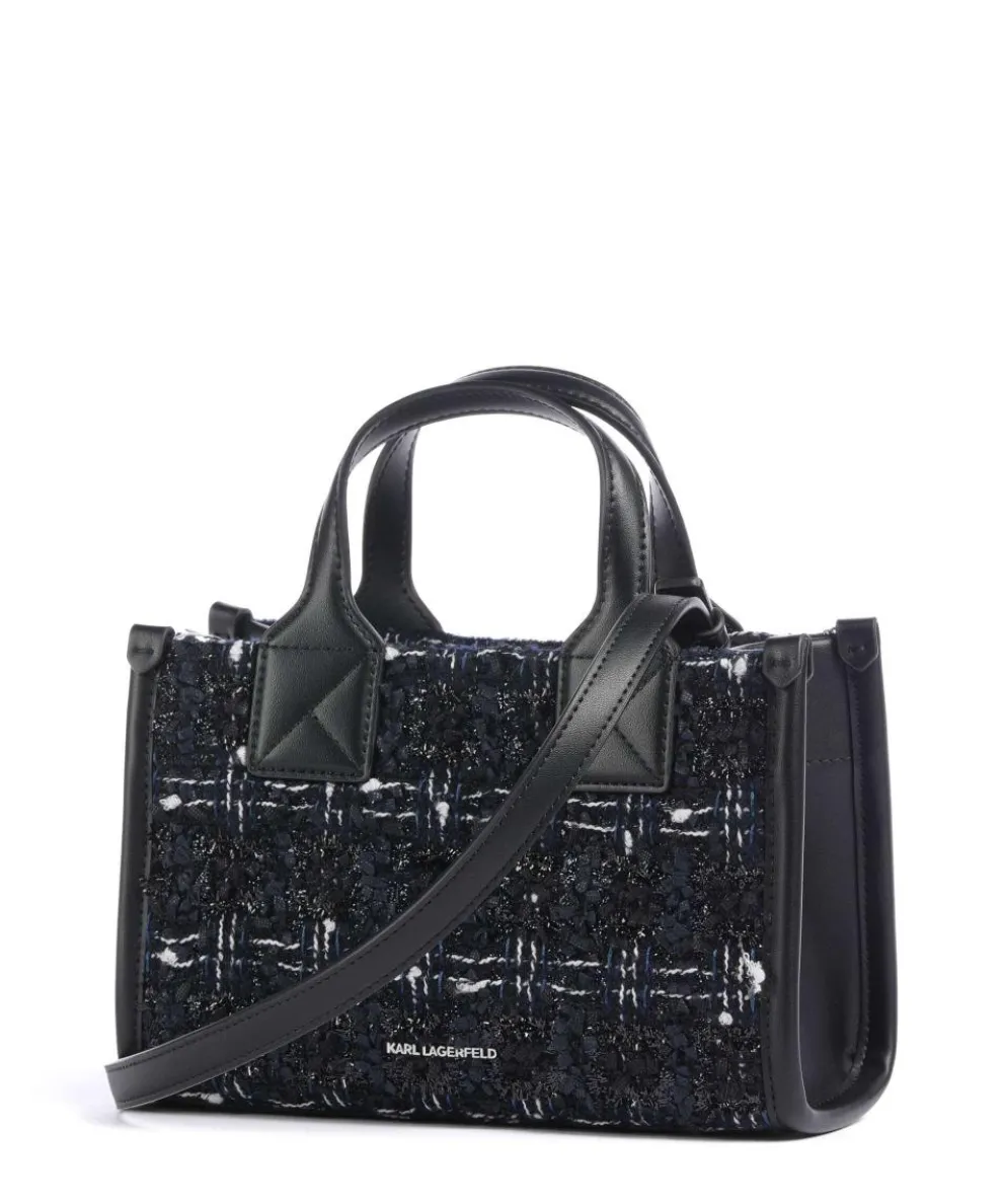 K/Skuare Small Handtasche Textil schwarz