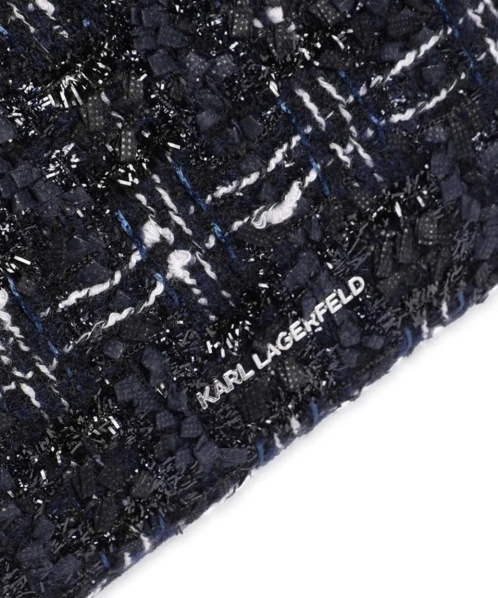 K/Skuare Small Handtasche Textil schwarz