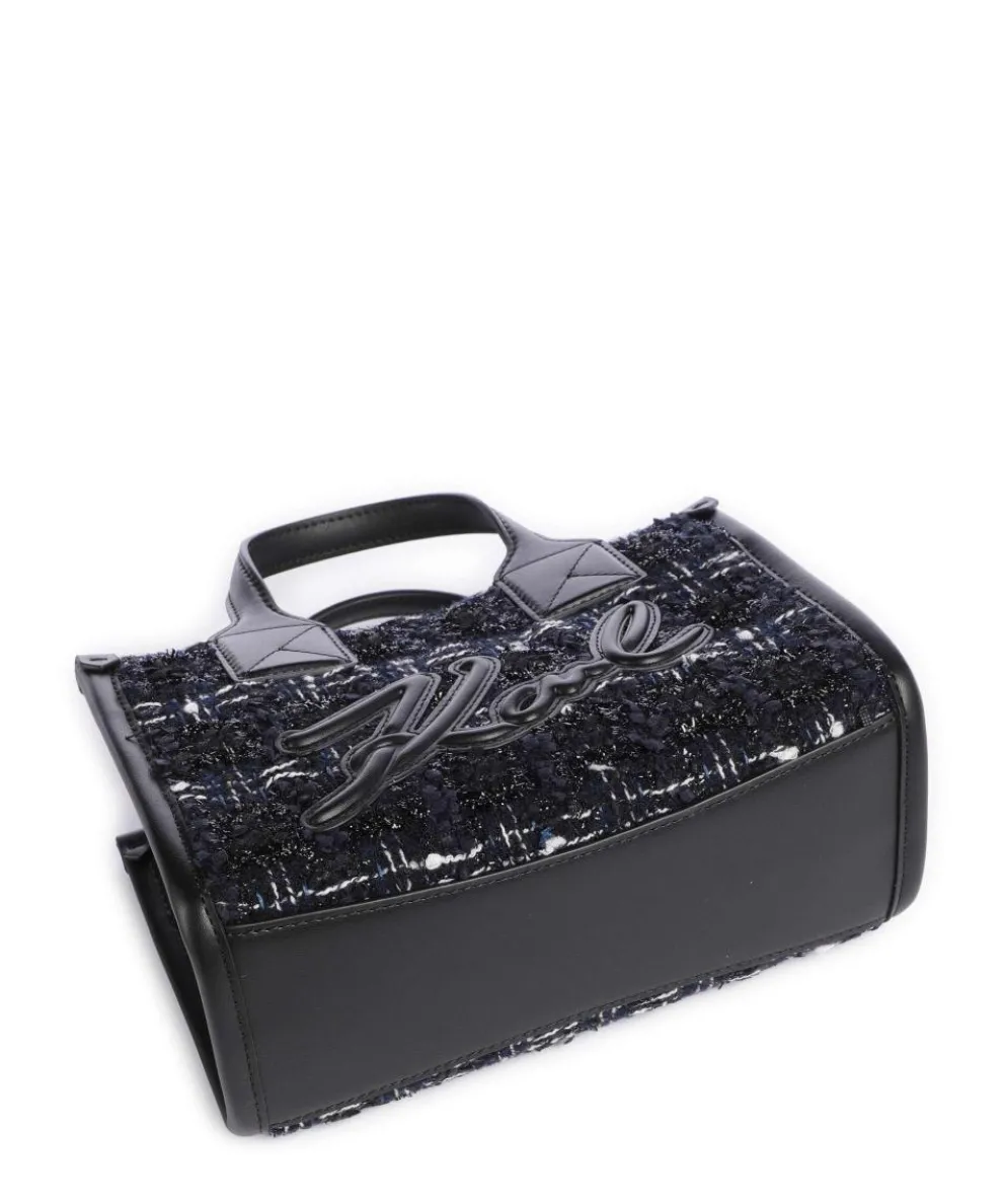 K/Skuare Small Handtasche Textil schwarz